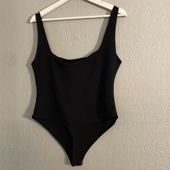 NWT ASOS Curve Flounce London Square Neck Bodysuit - Picture 9 of 10